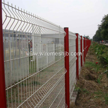 1.8M PVC Coated Welded Wire Mesh Fence Netting